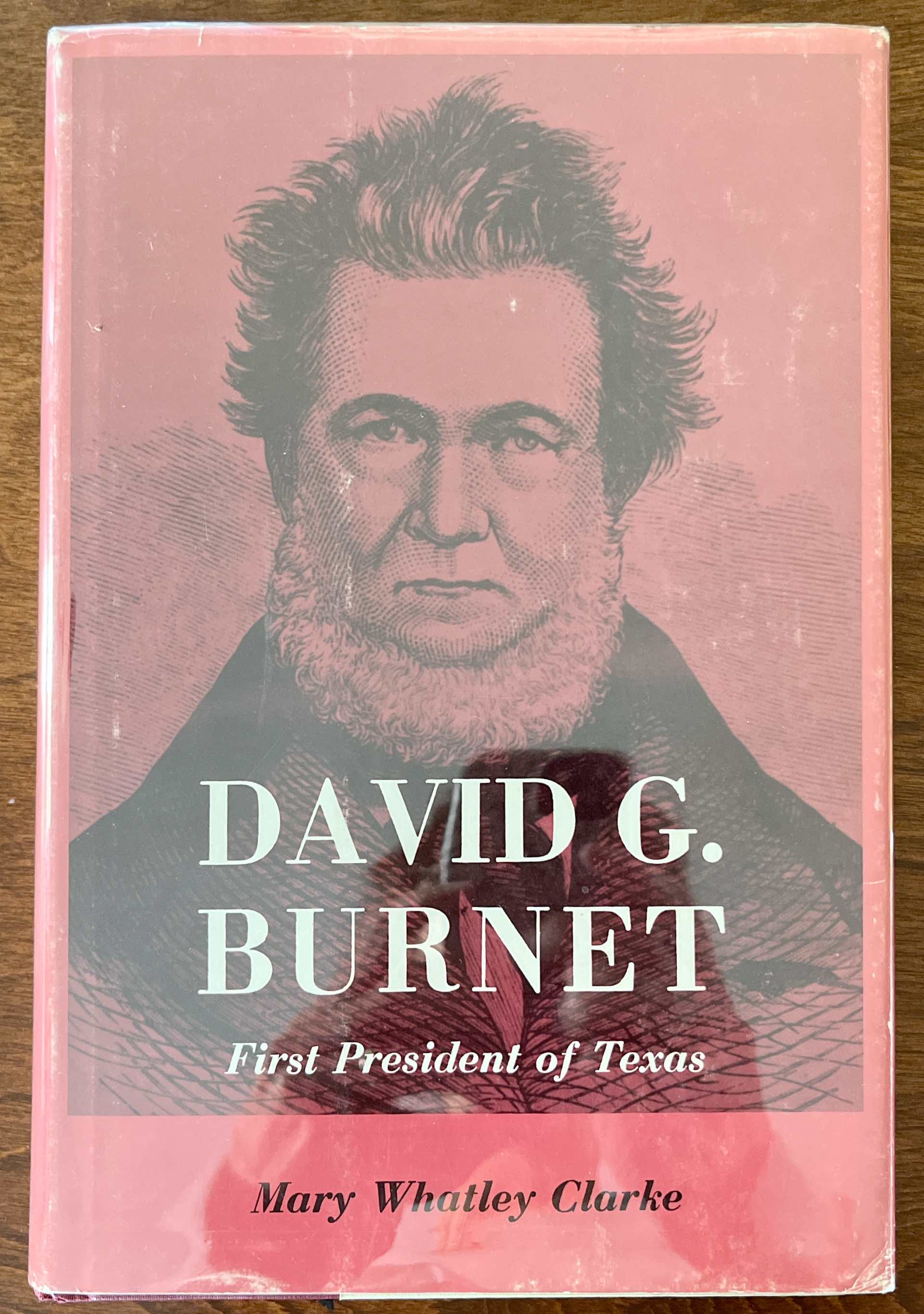 David G. Burnet, Inscribed