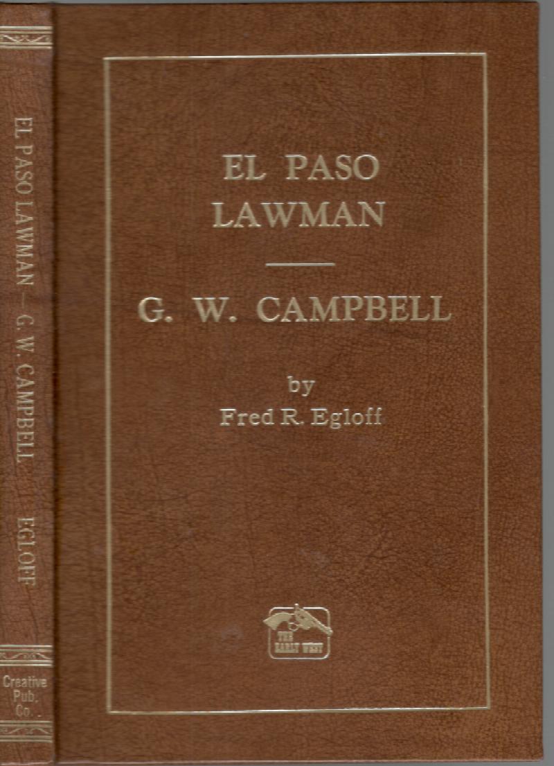 Image for El Paso Lawman: G.W. Campbell