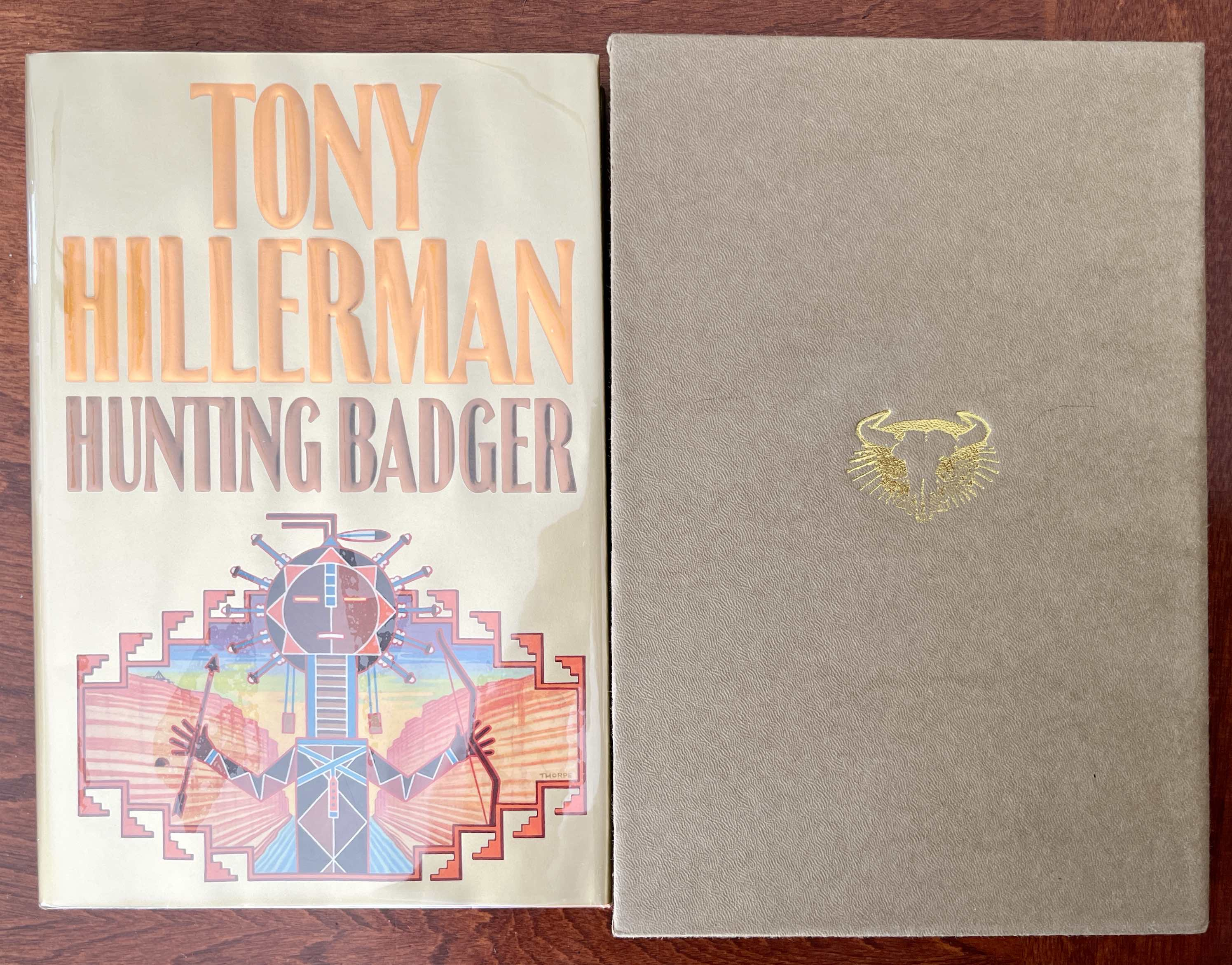 Hunting Badger, Signed with Ernie Franklin Illustrations