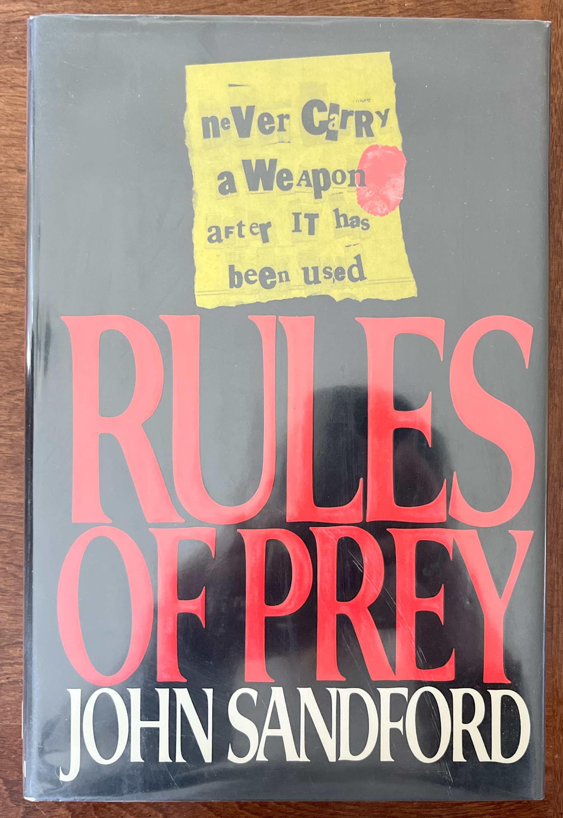 Rules of Prey, Signed