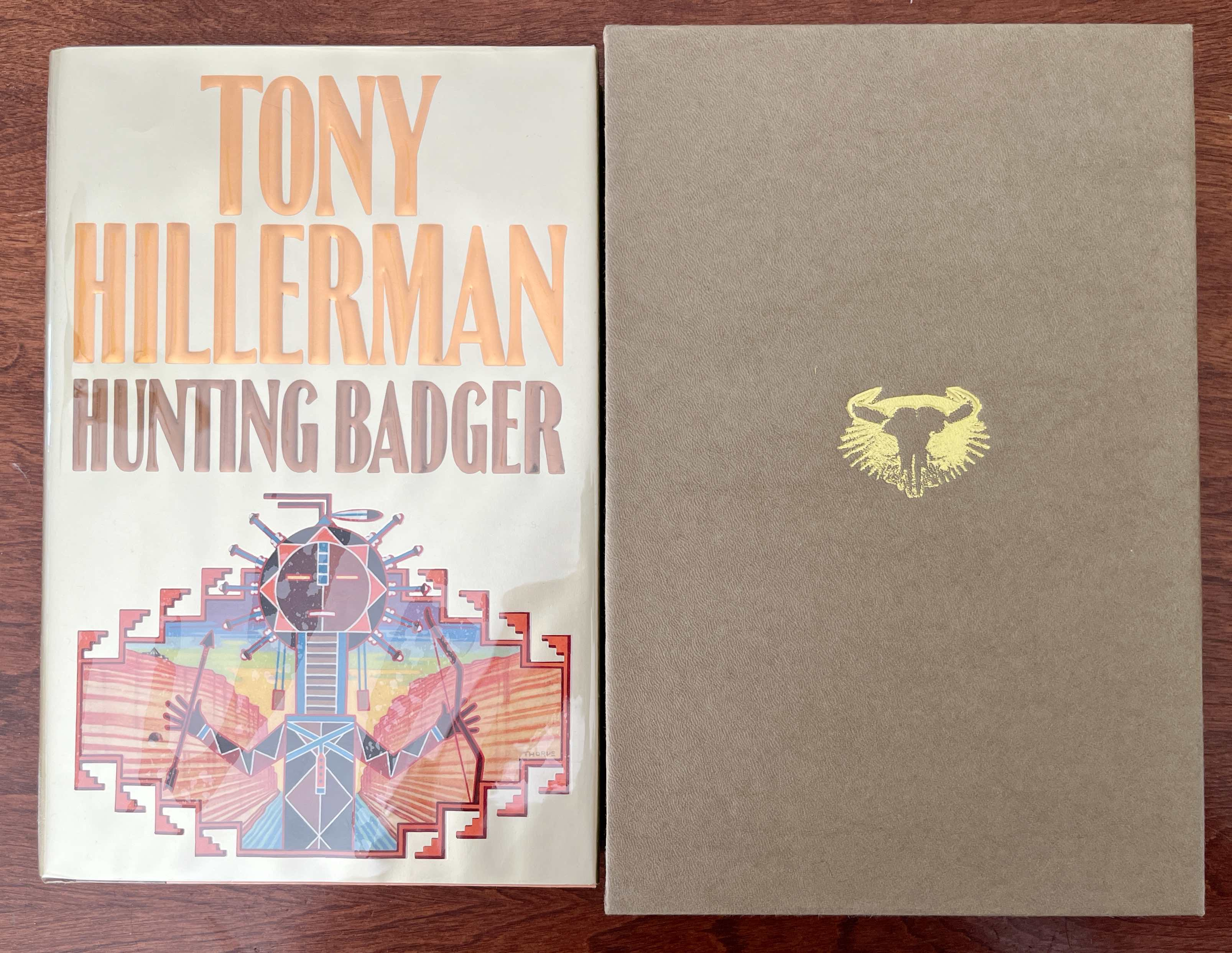 Hunting Badger, Signed