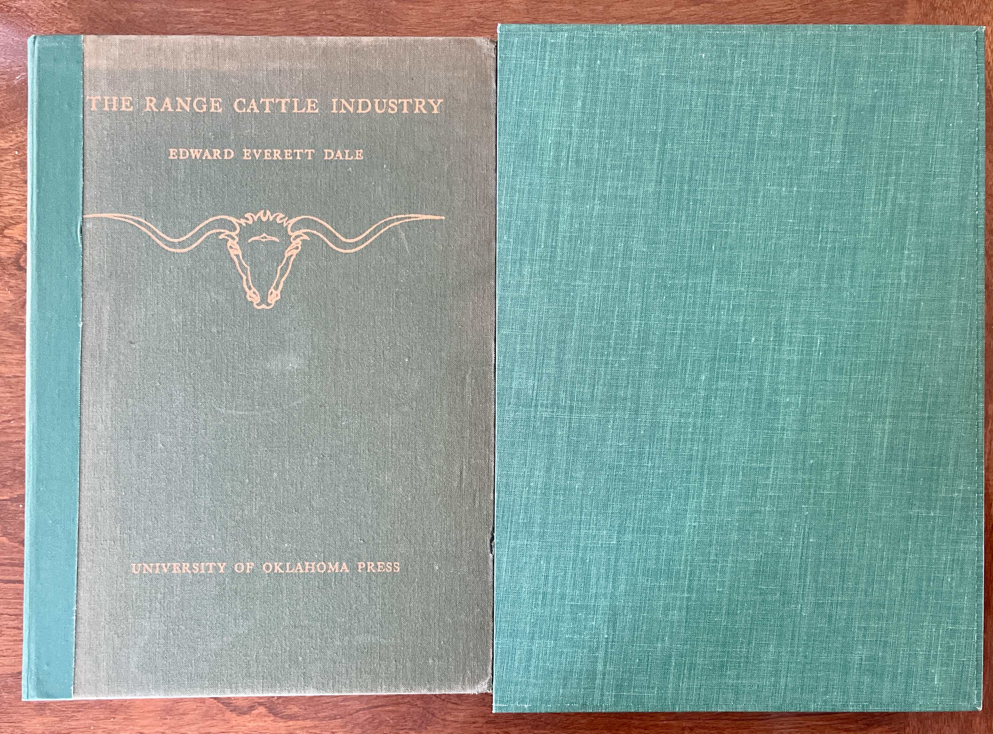 The Range Cattle Industry. With TLS Laid In